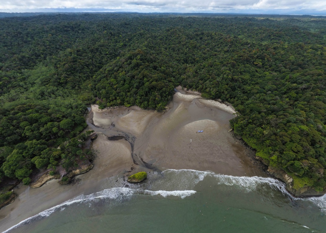 playa dorada aerea.